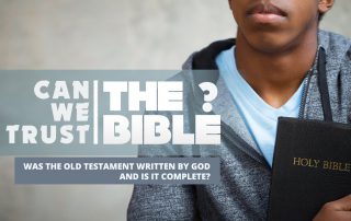 Was the Old Testament written by God and is it complete?